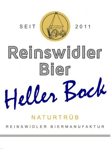 Etikett Reinswidler Bockbier